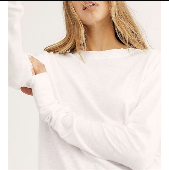 NWOT Free People We The Free Arden Tee - Picture 2 of 10